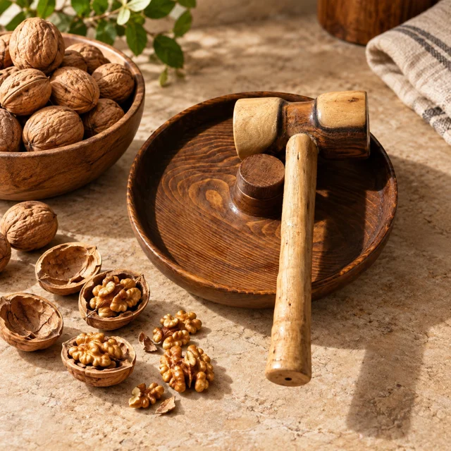 گردوشکن چوبی